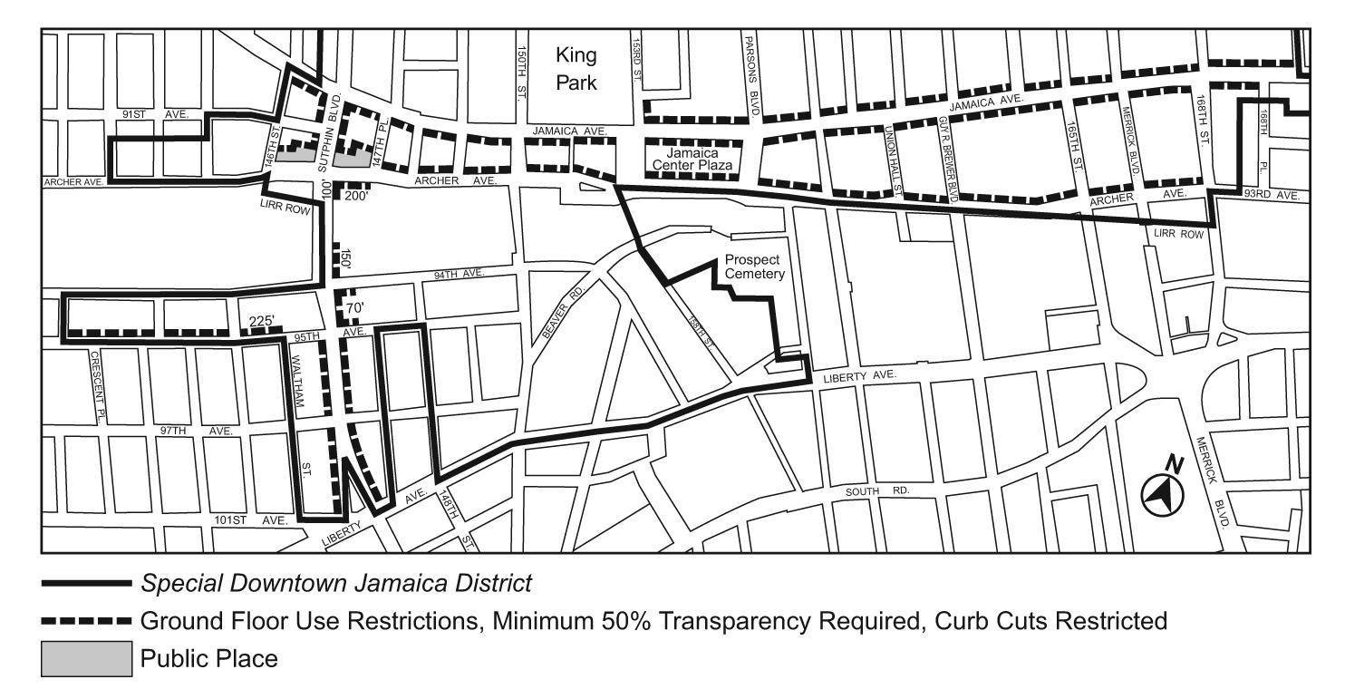 Zoning Resolutions Chapter 5: Special Downtown Jamaica District Appendix A.1